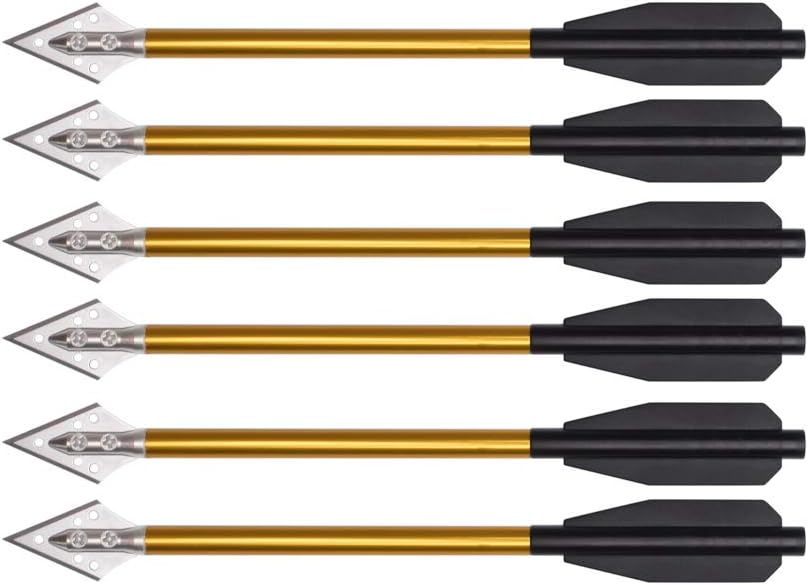 Crossbow Bolt Broadhead - Panah Baut Panah Aluminium 6.5 
