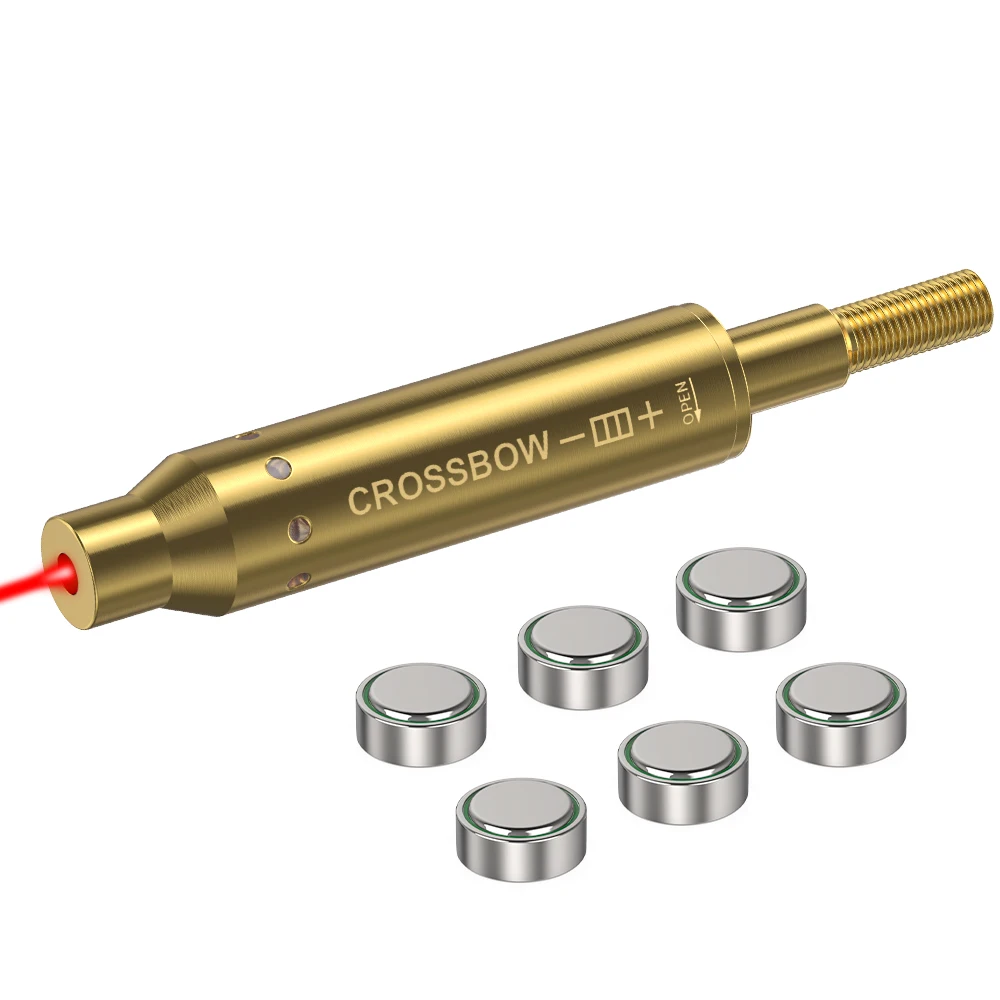 Crossbow Scope Sight - CROSSBOW Red Laser Boresighter Cartridge Dot
