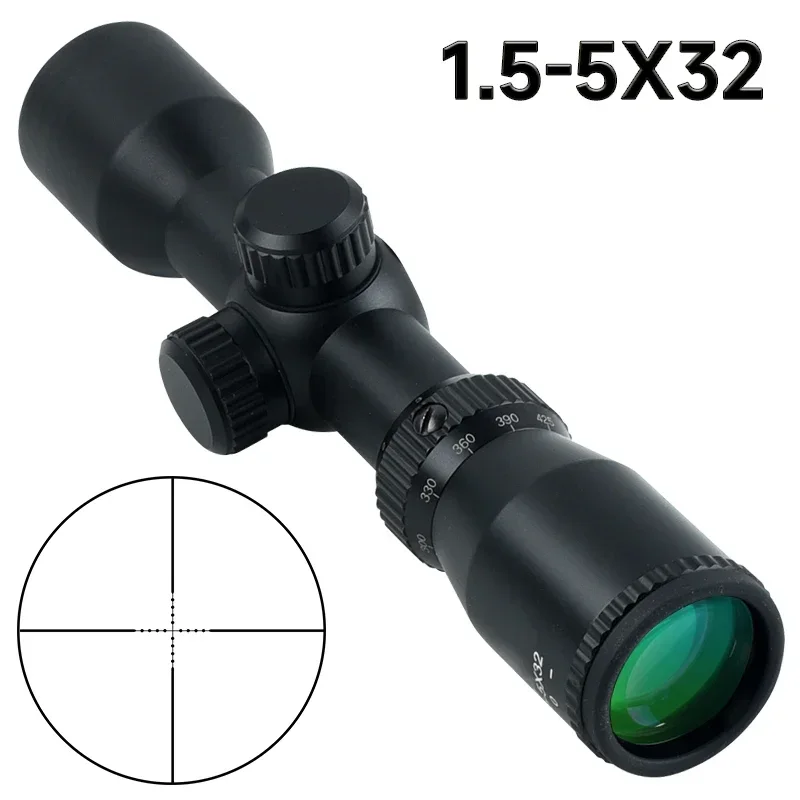 Crossbow Scope Sight - Teropong Senapan Panah 1.5-5X32, Teropong Berburu