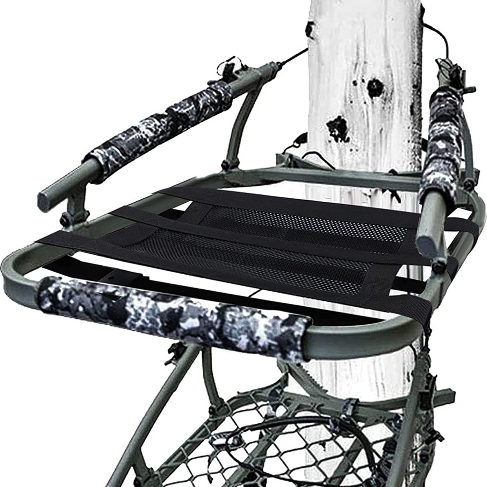 Outdoor Hunting Chair - Kursi Lipat Berjaring yang Dapat Disesuaikan