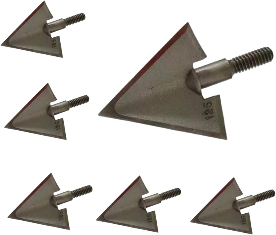 Crossbow Bolt Broadhead - 6 PCS Broadhead 125 Grain 1.1