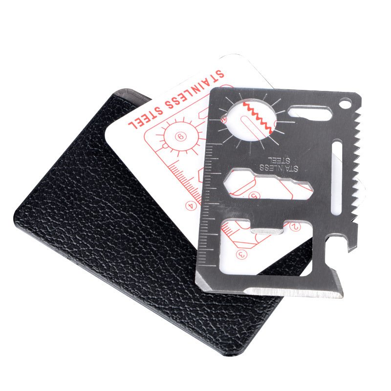 Hunting Outdoors Card - Alat saku kartu kredit 11 In