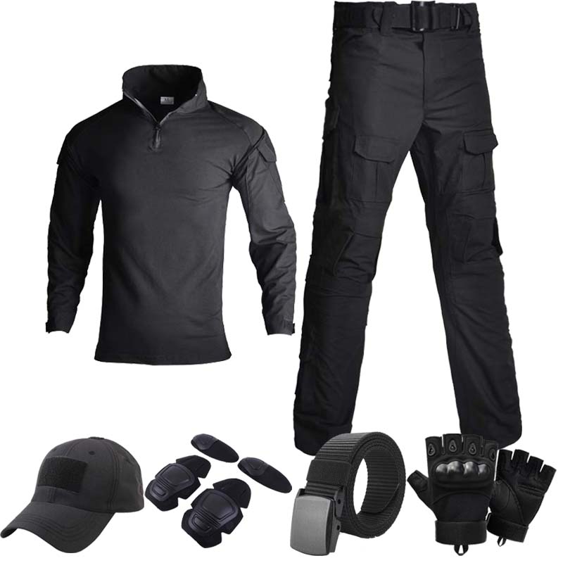 Hunting Outdoor Apparel - Set Seragam Tempur Taktis Pria Gaya