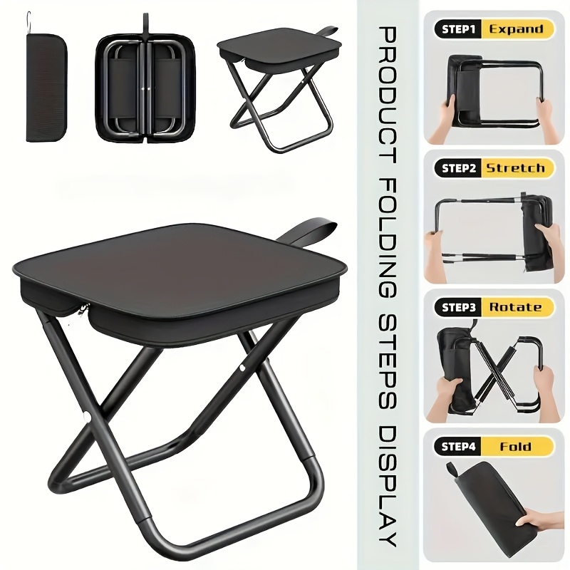 Outdoor Hunting Chair - Kursi Lipat Portabel Ringan untuk Berkemah,