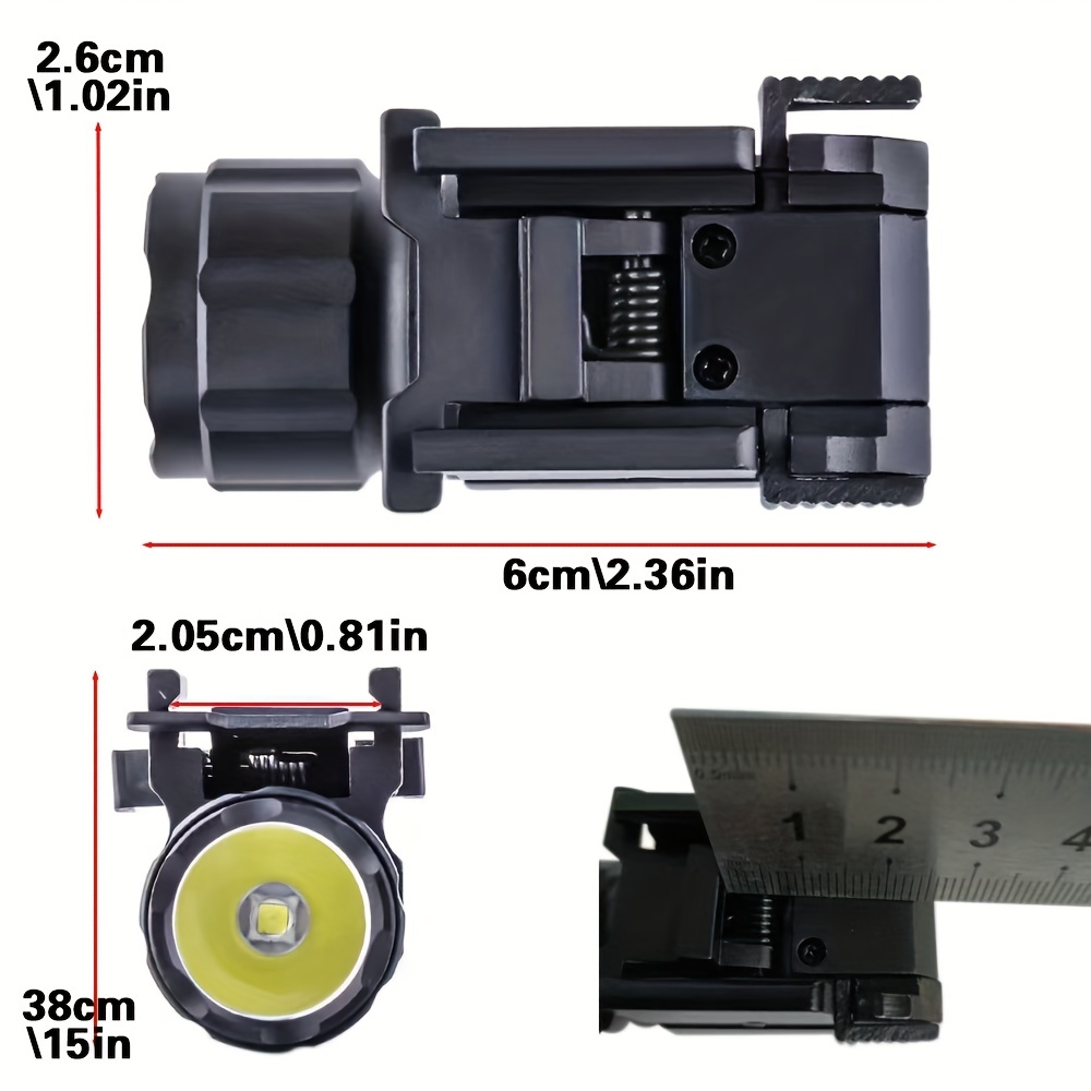X100 senter LED bawah taktis p - Outdoor Hunting Guide ulasan dan harga