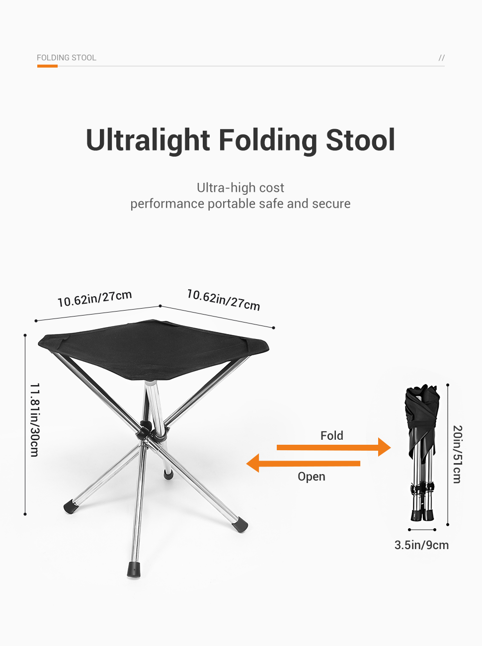WESTTUNE Bangku Lipat Portabel - Outdoor Hunting Chair ulasan dan harga