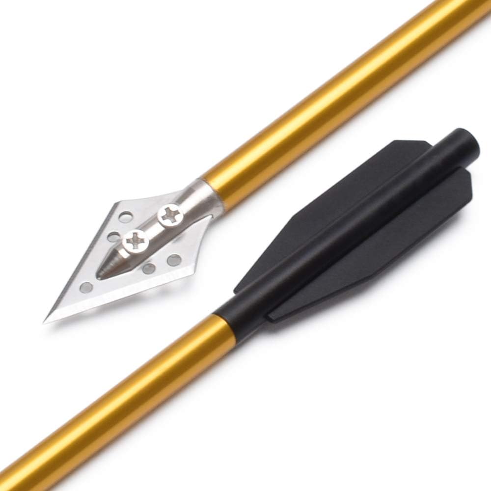 Panah Baut Panah Aluminium 6.5 - Crossbow Bolt Broadhead ulasan dan harga