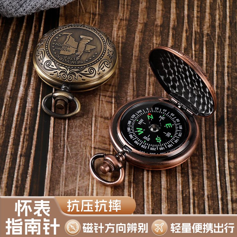 Kompas Saku Berkualitas Tinggi - Outdoor Hunting Guide ulasan dan harga