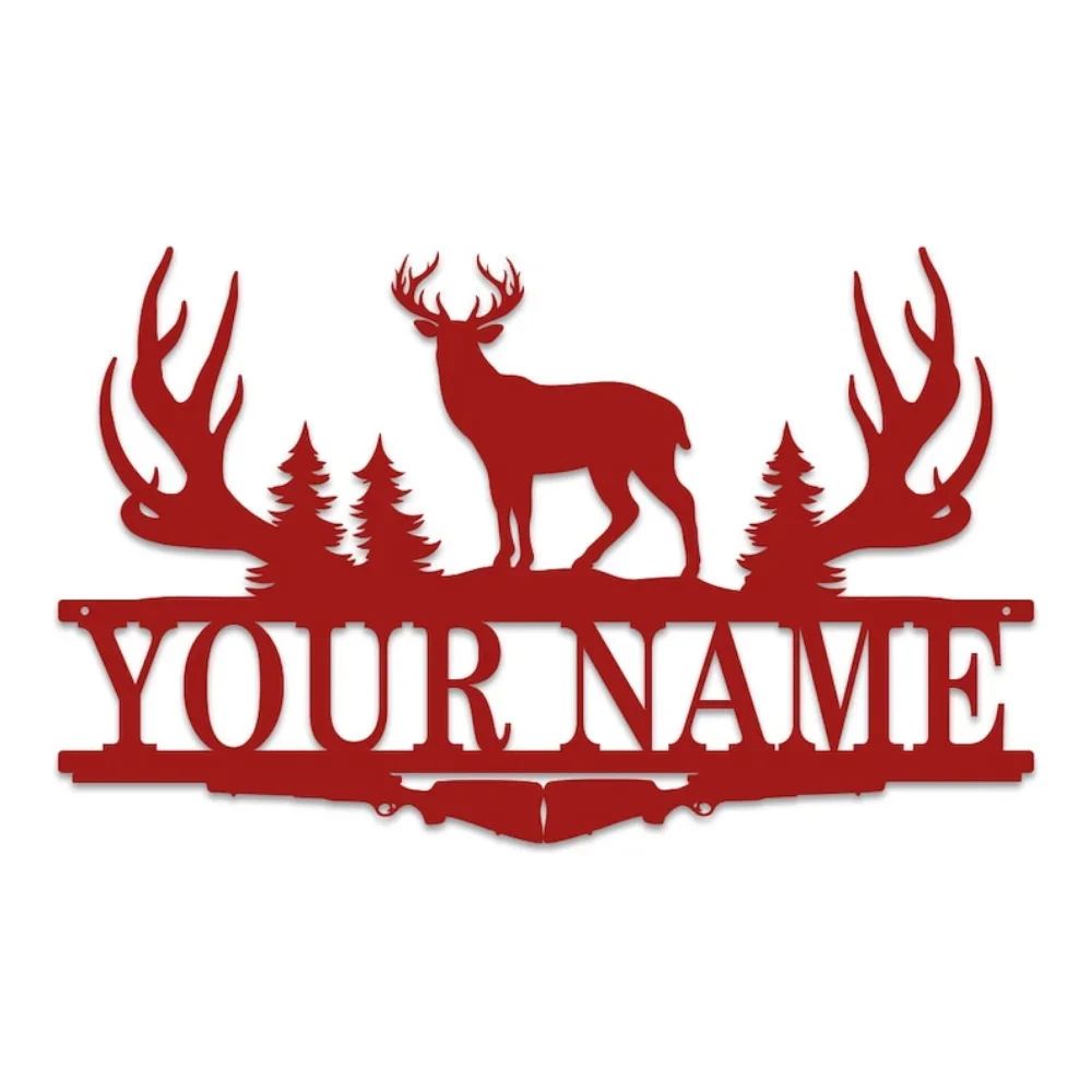 Rusa terpisah, tanda Monogram, - Outdoor Hunting Names ulasan dan harga