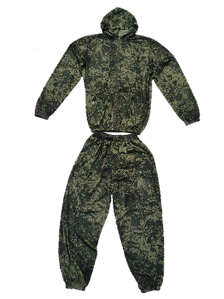 Setelan Kamuflase Jaring Dingi - Hunting Outdoor Apparel ulasan dan harga