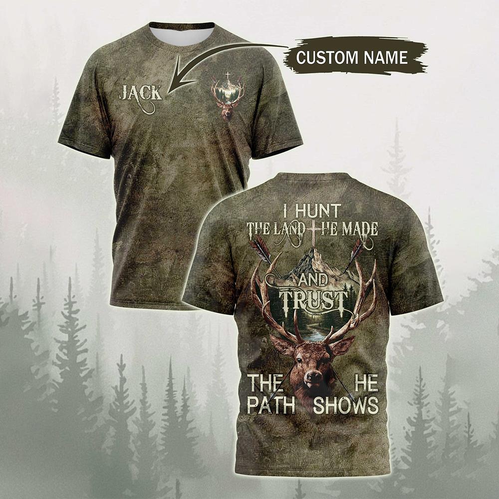Kaus Gambar Hewan Hutan Berbur - Outdoor Hunting Names ulasan dan harga