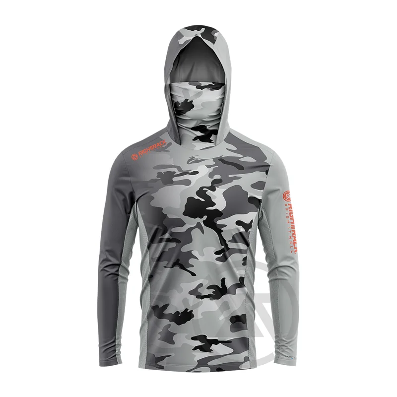 RIGHTTRACK Mask Hoodies Pakaia - Hunting Outdoor Apparel ulasan dan harga