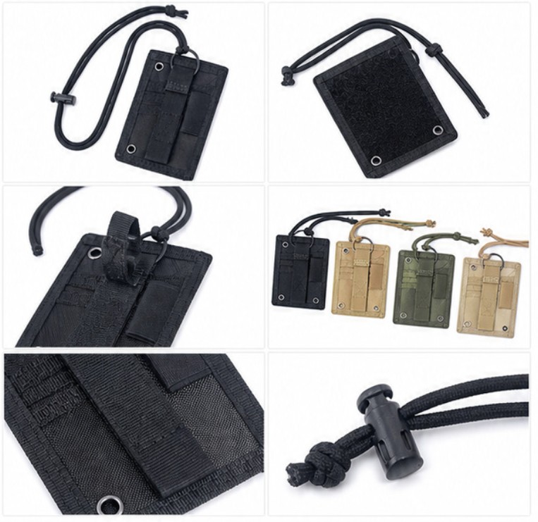 Tempat Kartu ID Taktis dengan  - Outdoor Hunting Guide ulasan dan harga