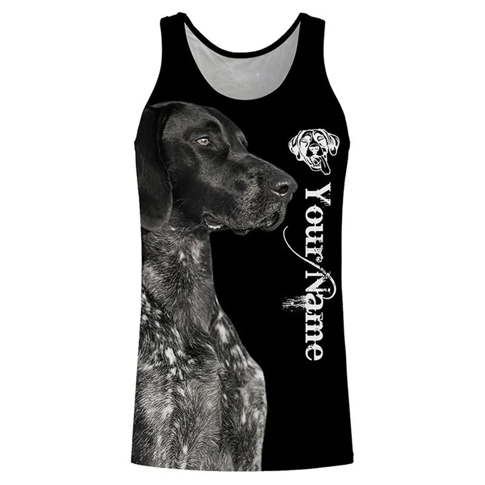 Tank Top Pecinta Anjing yang D - Outdoor Hunting Names ulasan dan harga