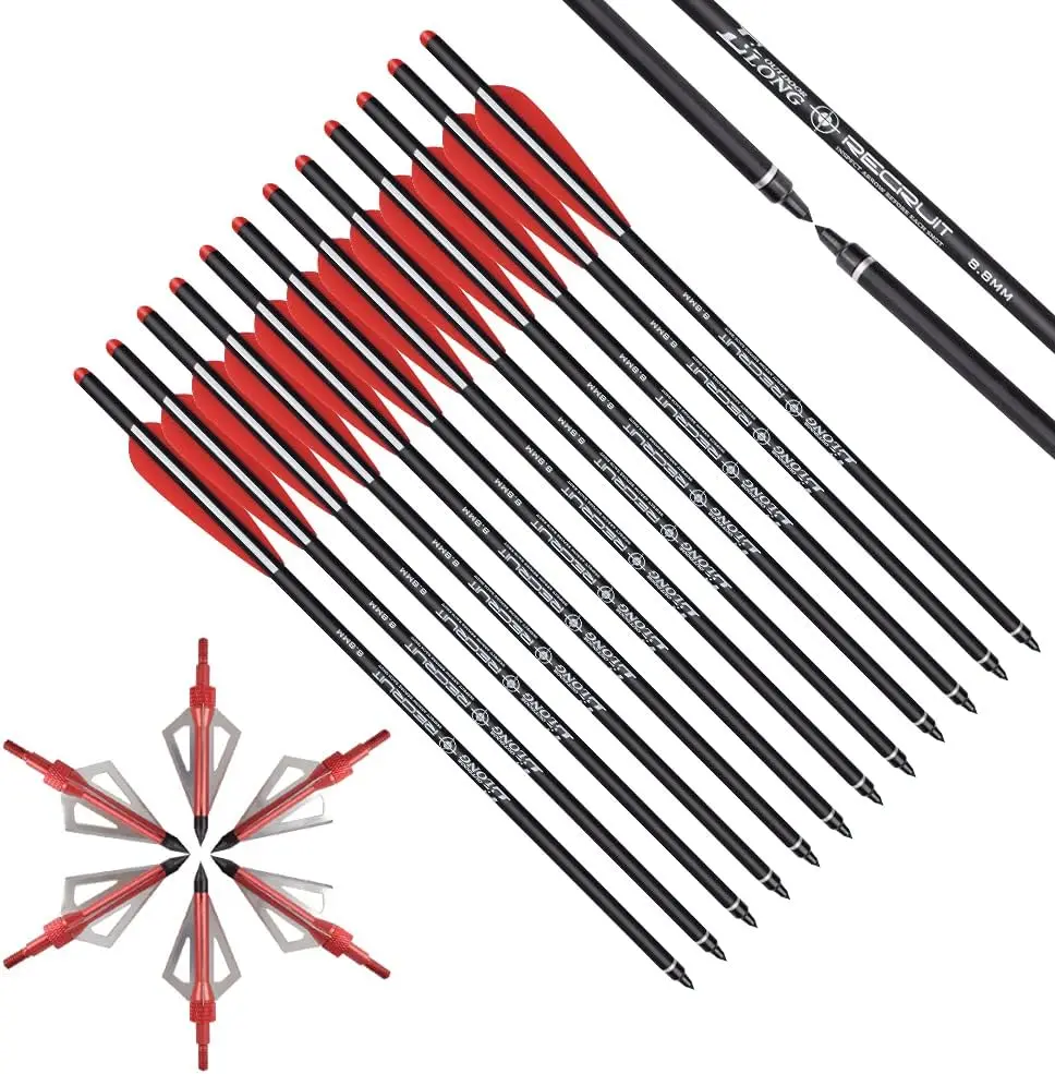 Baut Panah Elong Karbon 20 Inc - Crossbow Bolt Broadhead ulasan dan harga