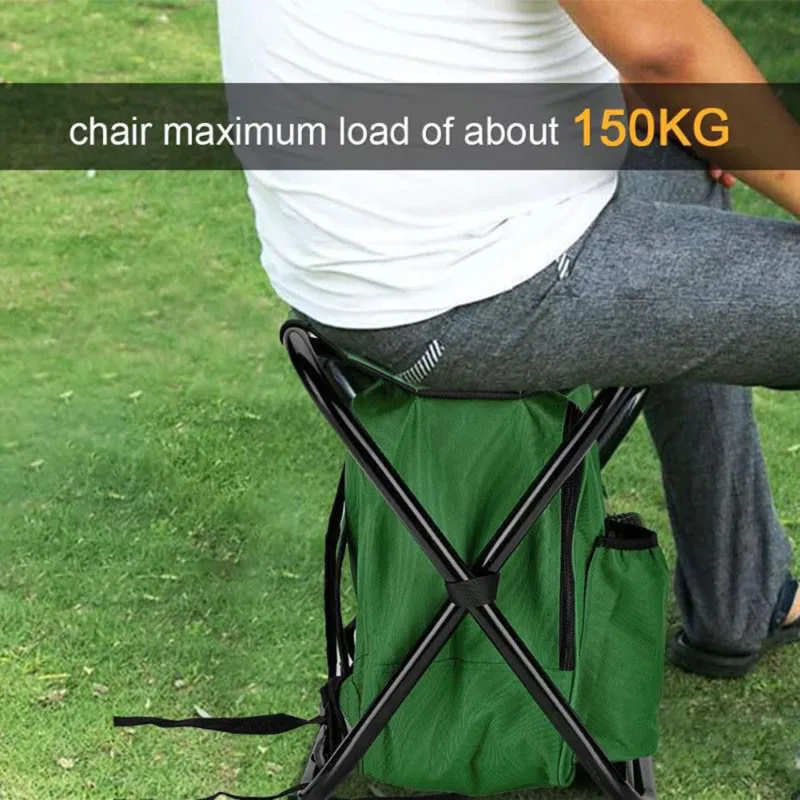 Tas Kursi Pancing Lipat 2 In 1 - Outdoor Hunting Chair ulasan dan harga