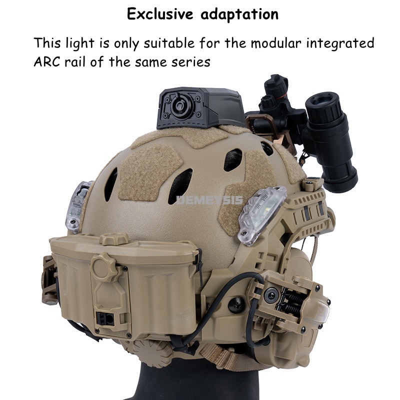 Lampu Helm Modular FAST ARC Ra - Outdoor Hunting Guide ulasan dan harga