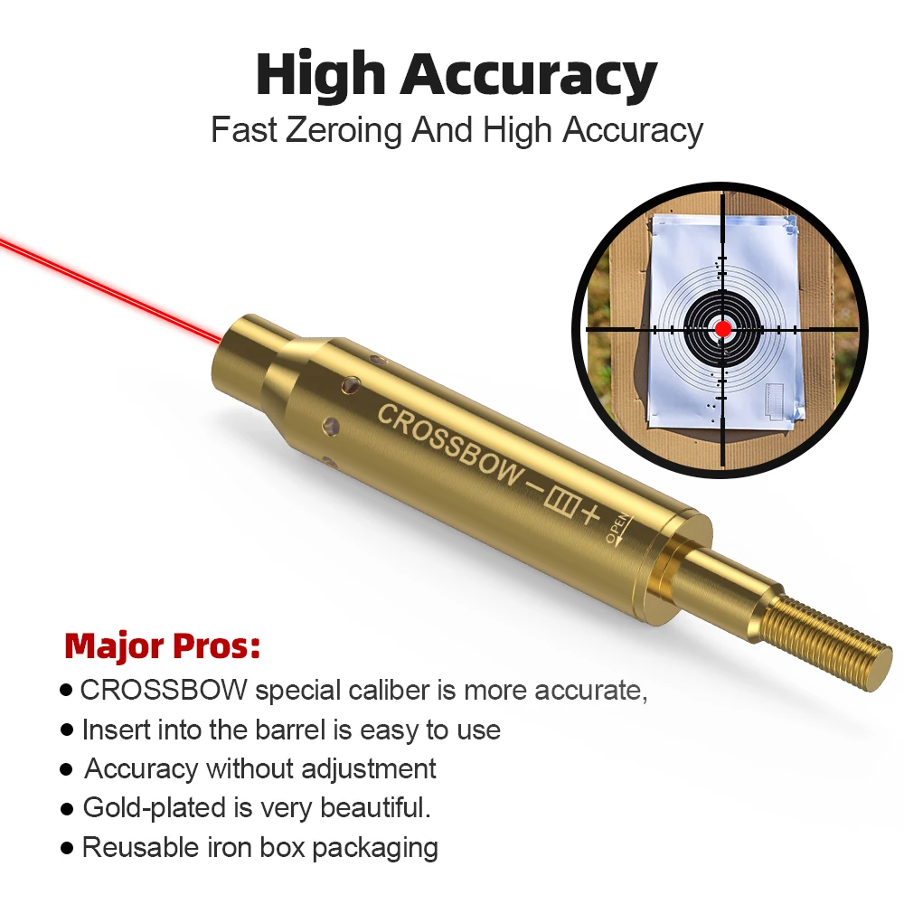 CROSSBOW Red Laser Boresighter - Crossbow Scope Sight ulasan dan harga
