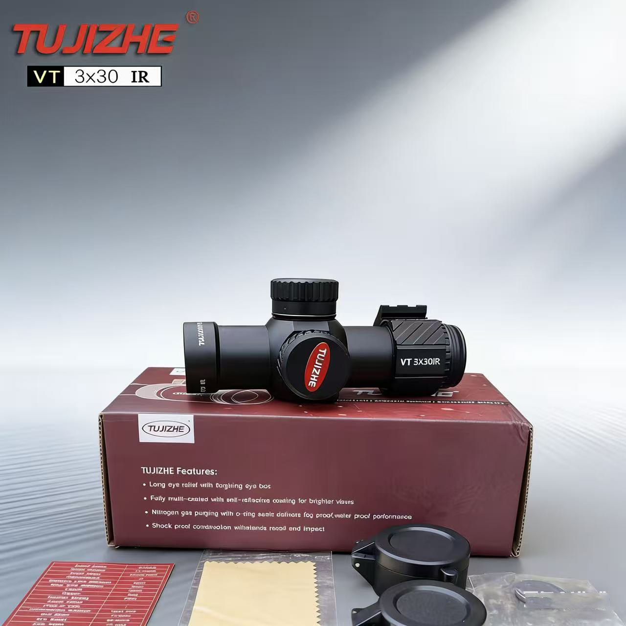 GHOST FOX Raider Short Sight V - Crossbow Scope Sight ulasan dan harga
