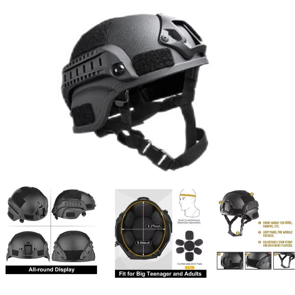 Helm Airsoft MICH & Set Masker - Outdoor Hunting Guide ulasan dan harga