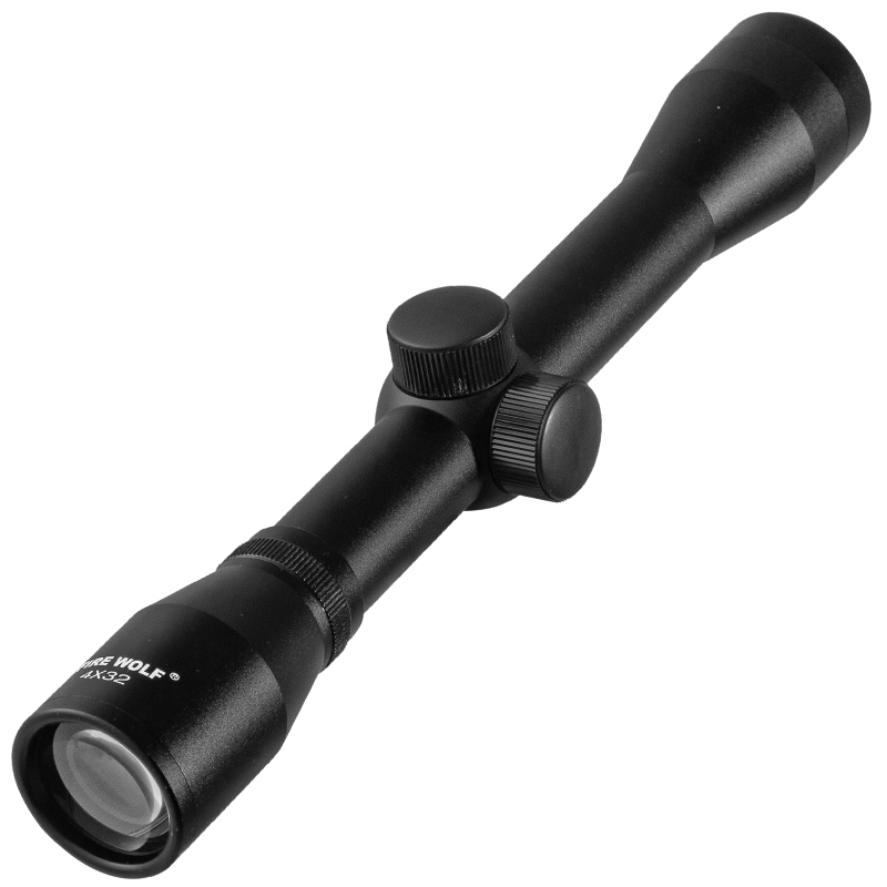 FIRE WOLF 4X32 Teropong Senapa - Crossbow Scope Sight ulasan dan harga