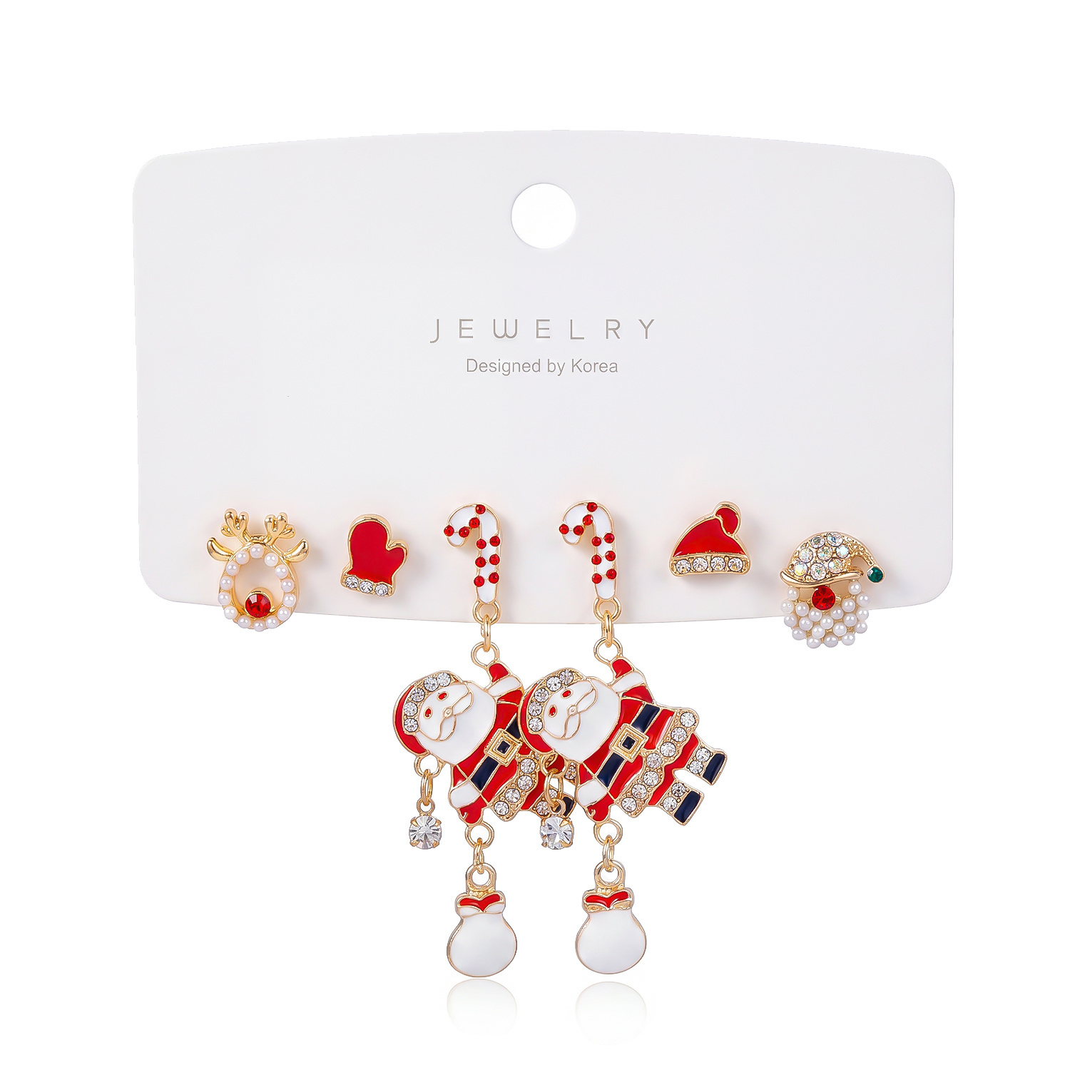 3 Pasang Set Anting Natal Camp - Elk Bugle Call ulasan dan harga