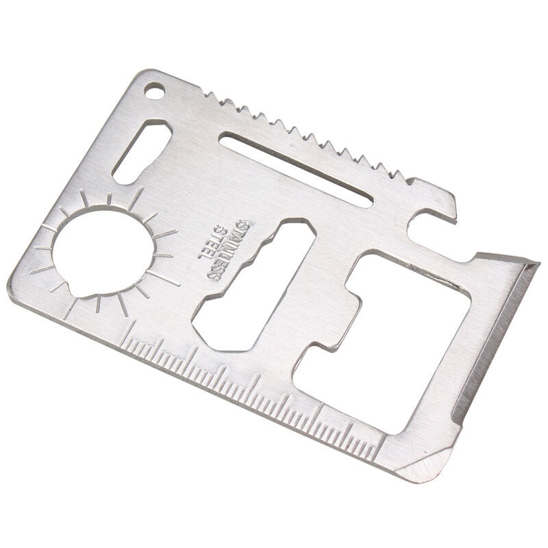 Alat saku kartu kredit 11 In 1 - Hunting Outdoors Card ulasan dan harga