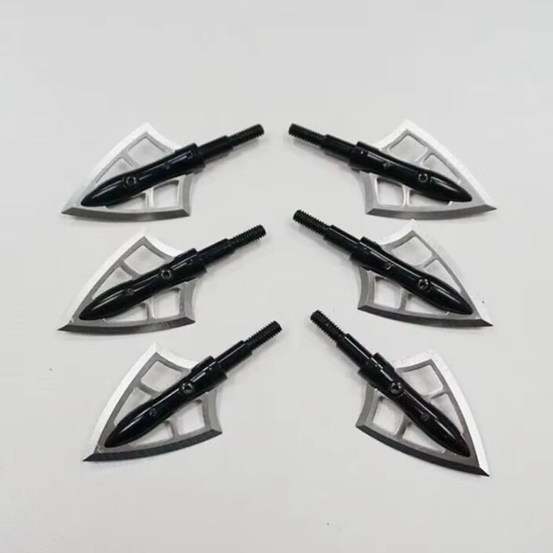 6PK Broadhead Berburu Busur 12 - Crossbow Bolt Broadhead ulasan dan harga