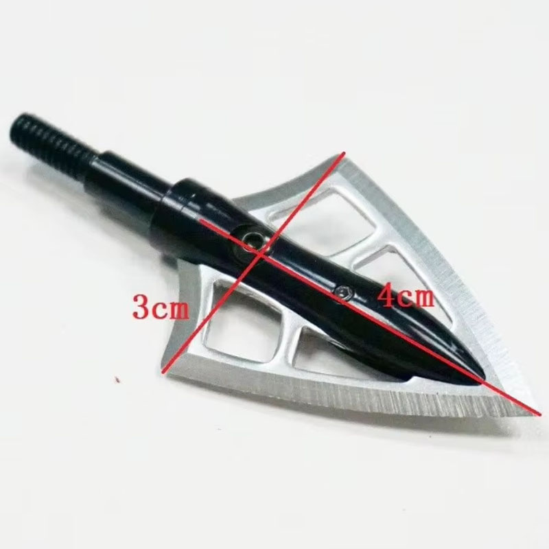 6PK Broadhead Berburu Busur 12 - Crossbow Bolt Broadhead ulasan dan harga