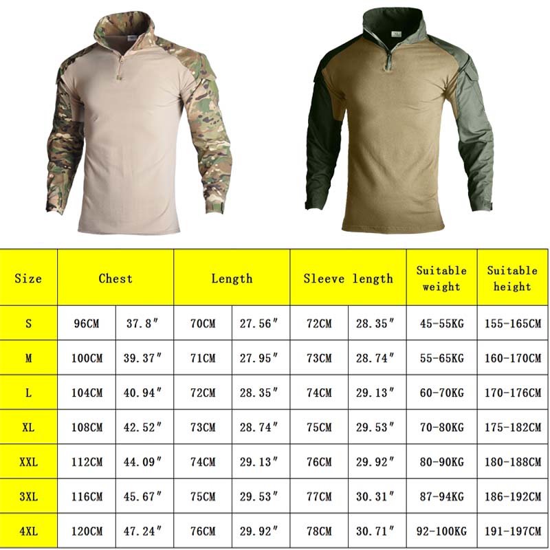 Kemeja Taktis Lengan Panjang K - Hunting Outdoor Apparel ulasan dan harga